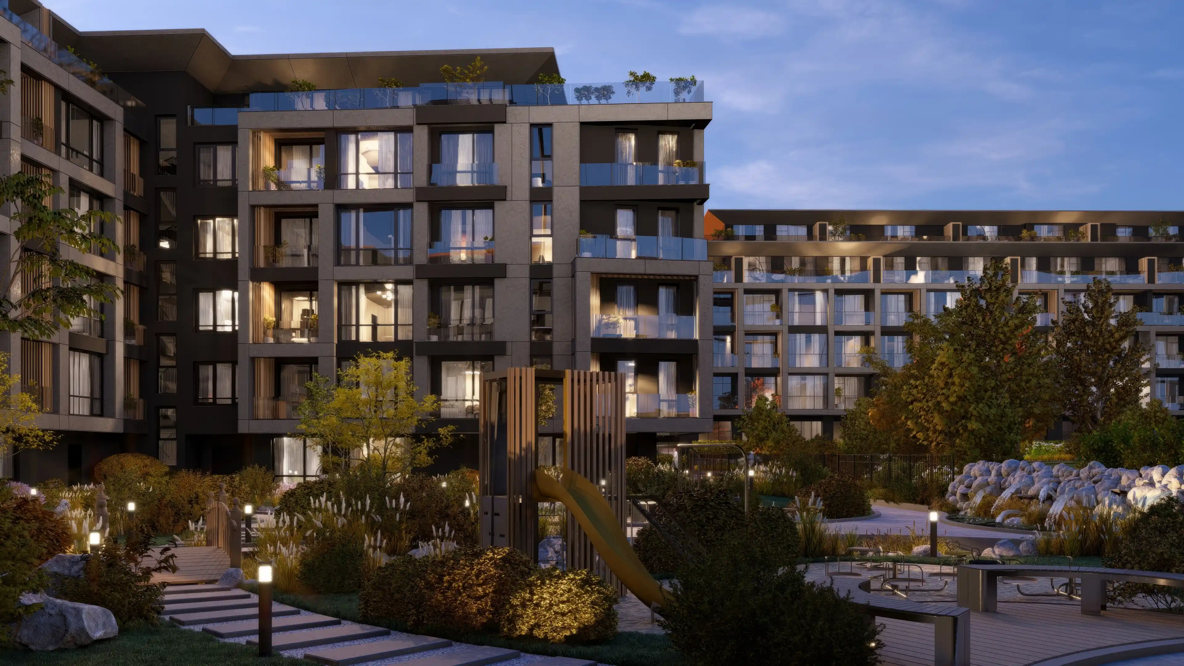 Архитектурна визуализация на модерна вила