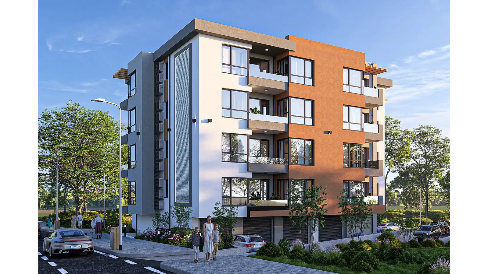 Compact apartment building, Stara Zagora