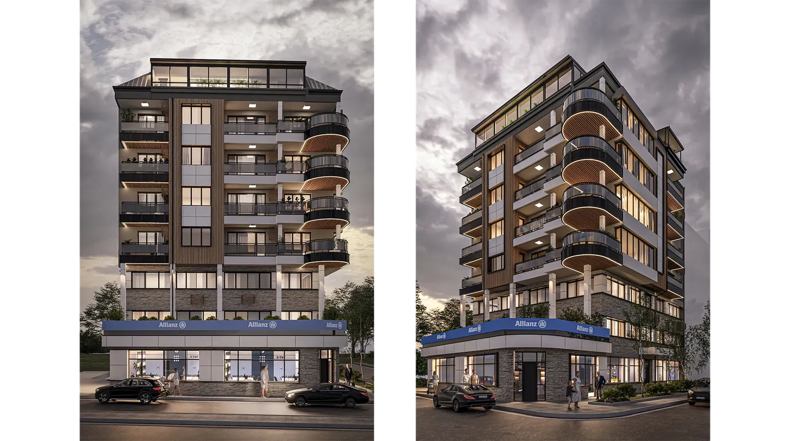 Apartment building makeover, Ruski Pametnik, Sofia
