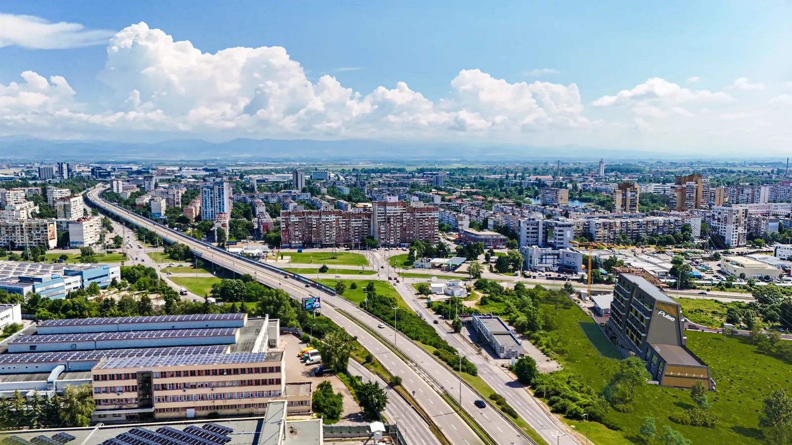 The area around Tsarigradsko Shose