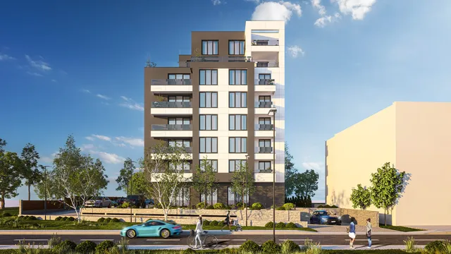 Pulse Park Wellplex residential building with fitness and pool, Lyulin 6, Sofia