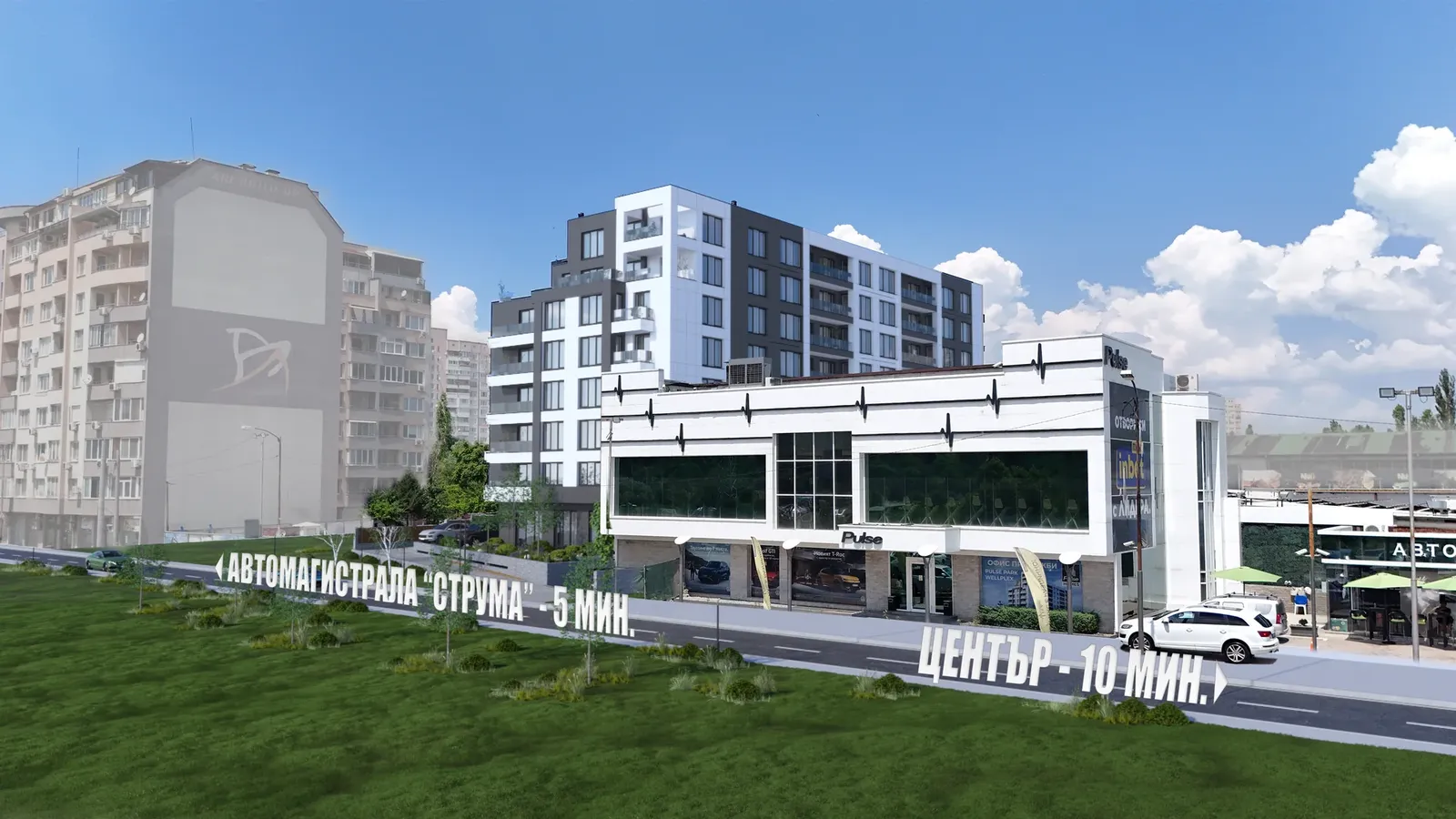 The fitness centre next to the residential building