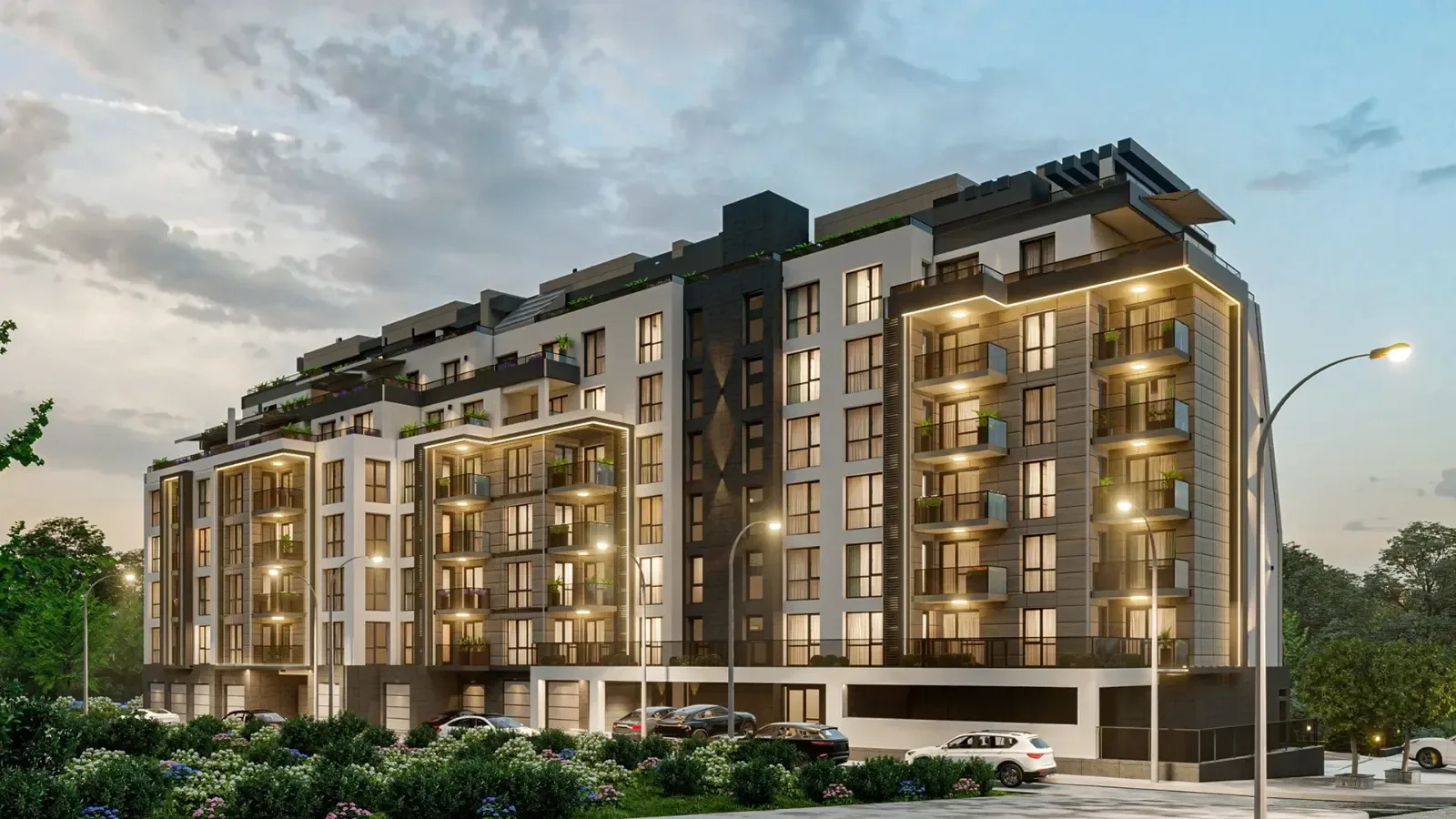 Residential building with shops and parking, Stara Zagora