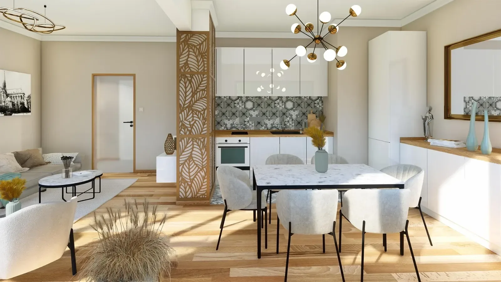 One-bedroom apartment interior, Stara Zagora