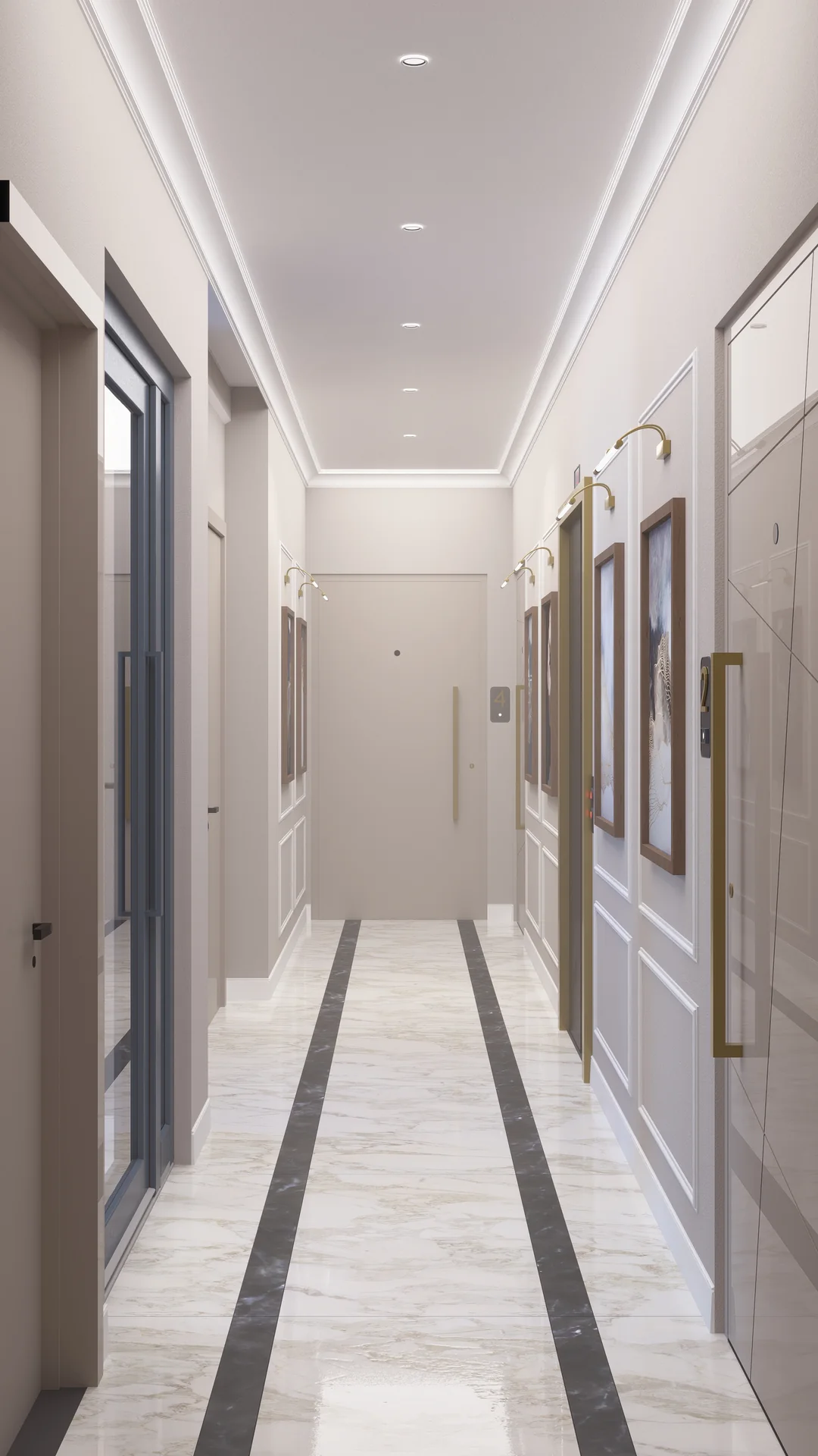 Floor corridor