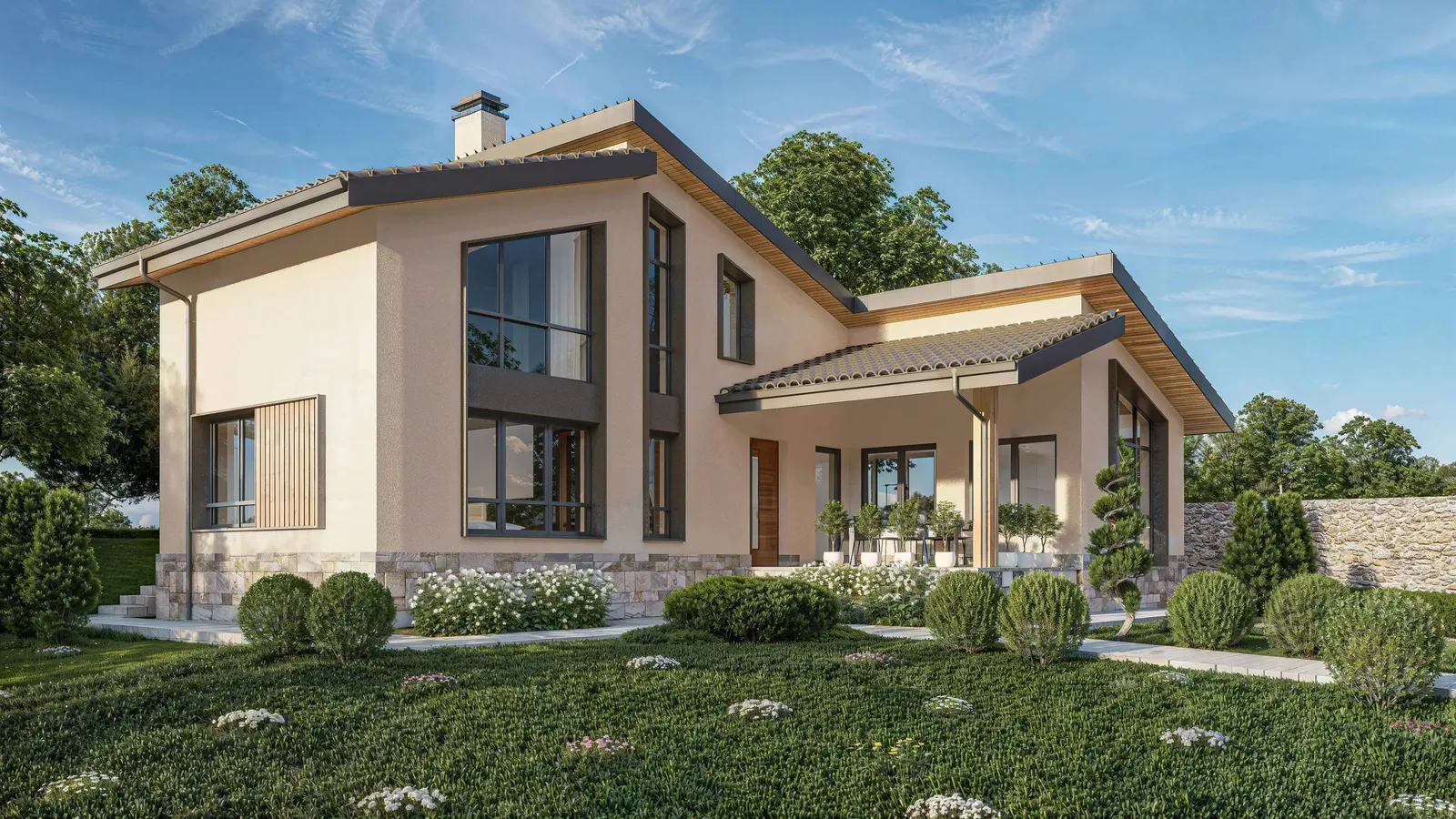 Villa extension and renovation, Dolno Kamartsi