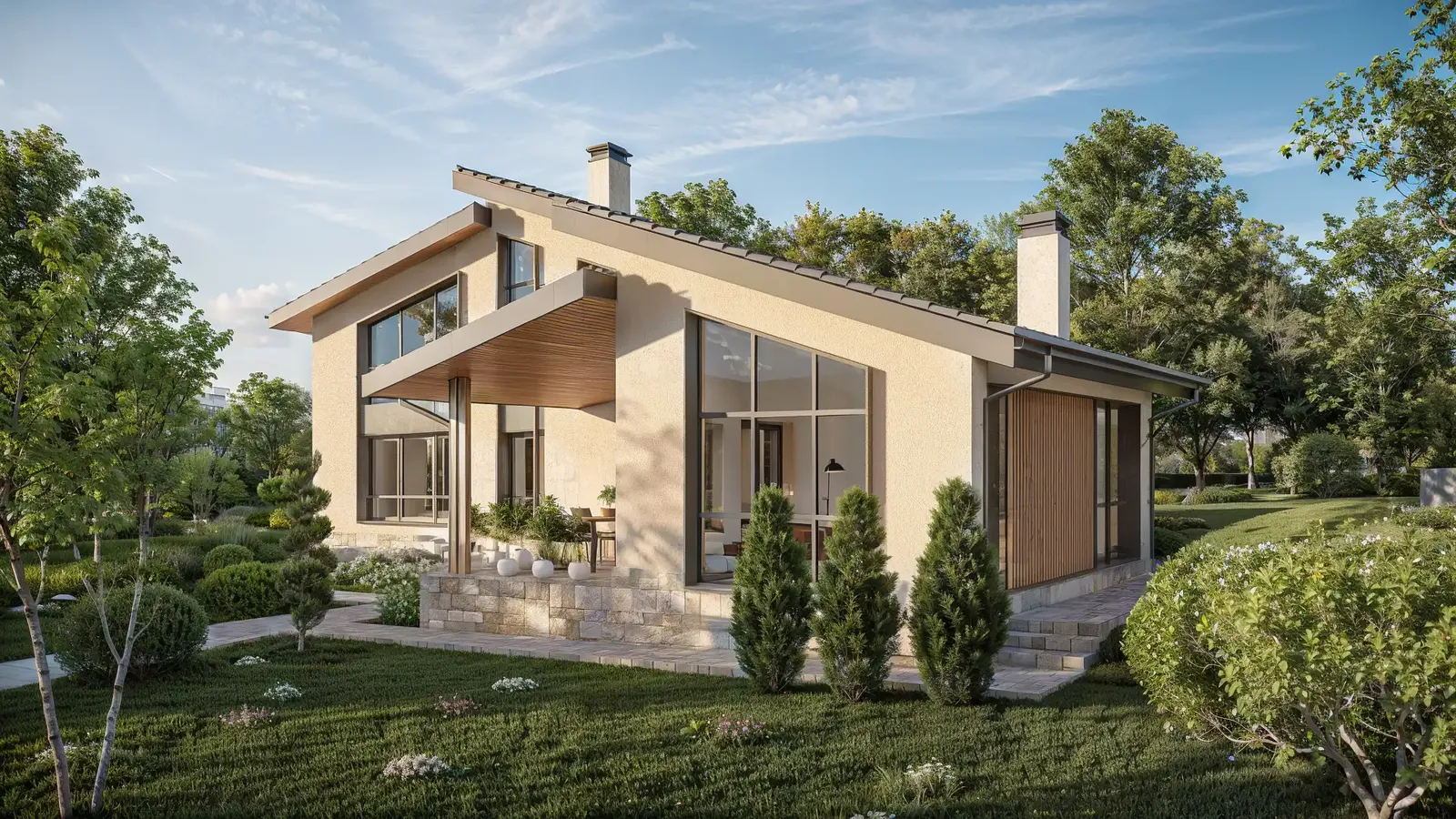 Villa extension and renovation, Dolno Kamartsi