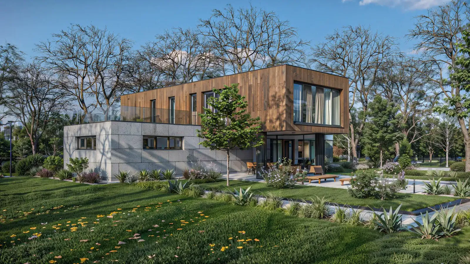 Contemporary country house