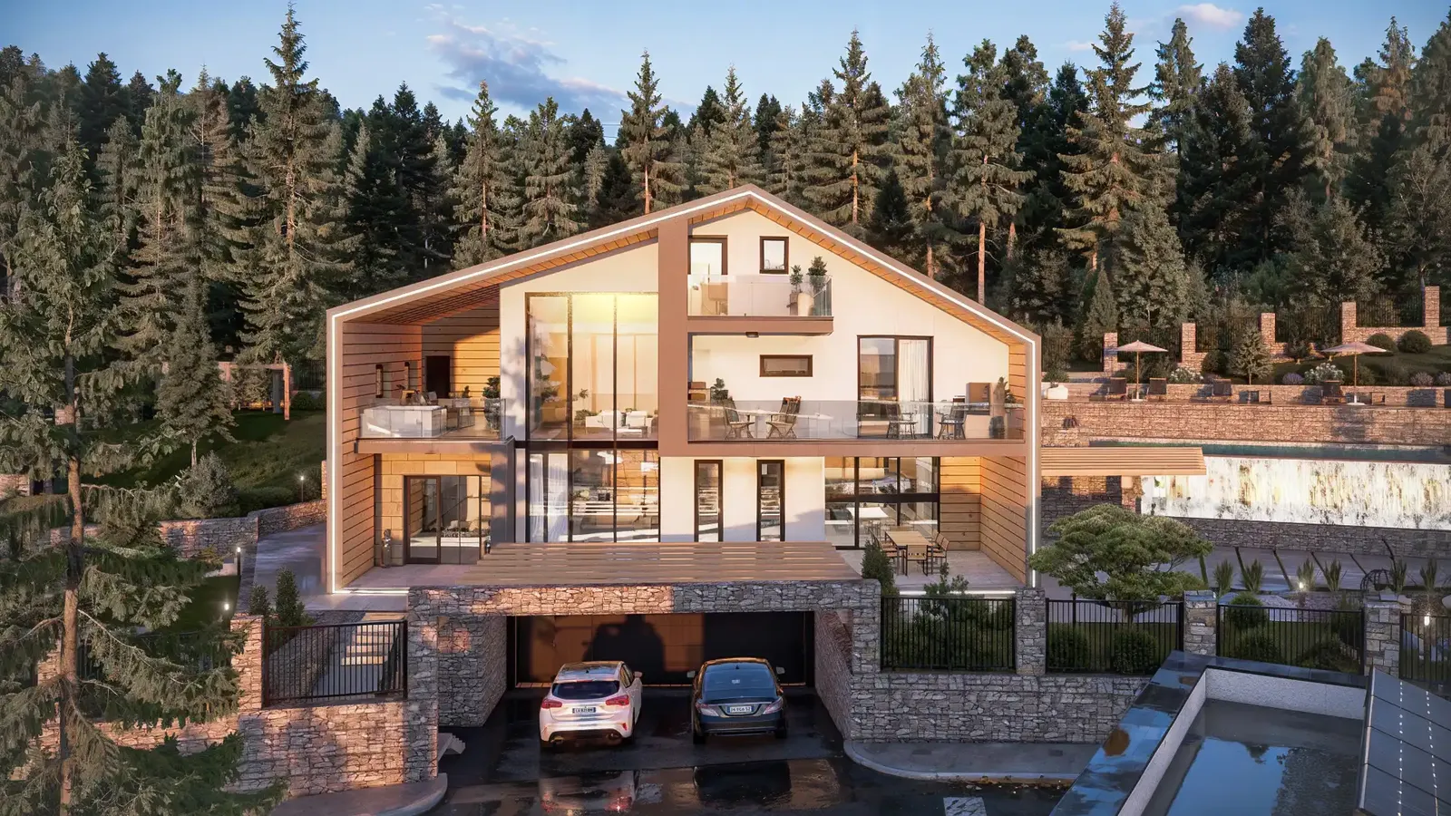 Four-storey house with a view, Zmeyovo