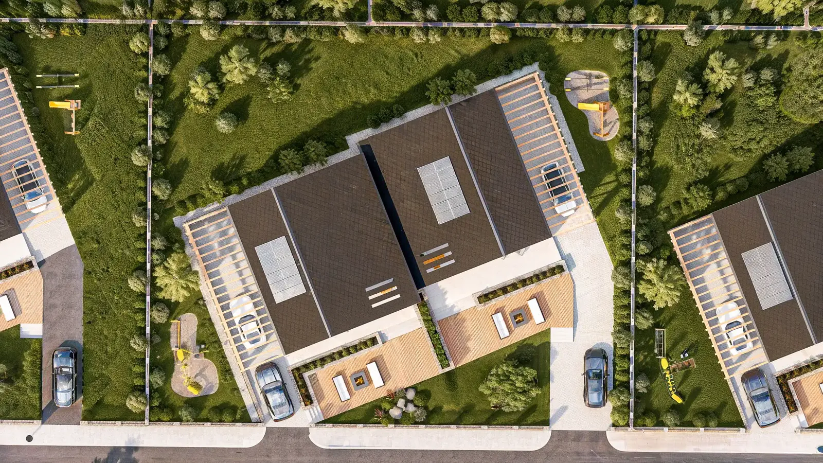 Two semi-detached houses, Zmeyovo