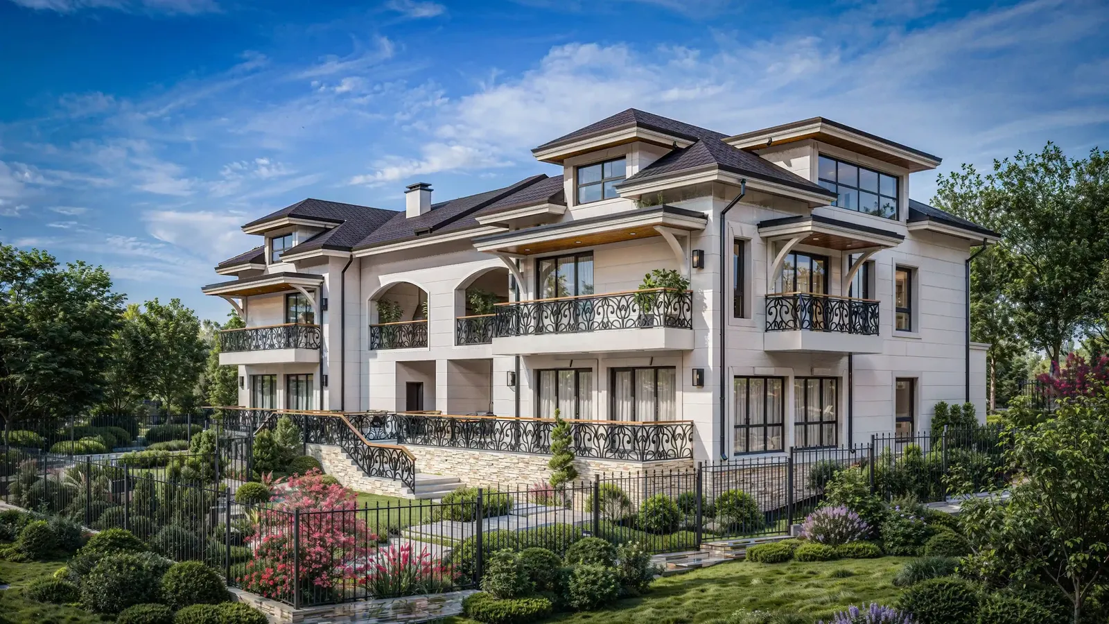 Classic-style semi-detached house, Dolna Vereya