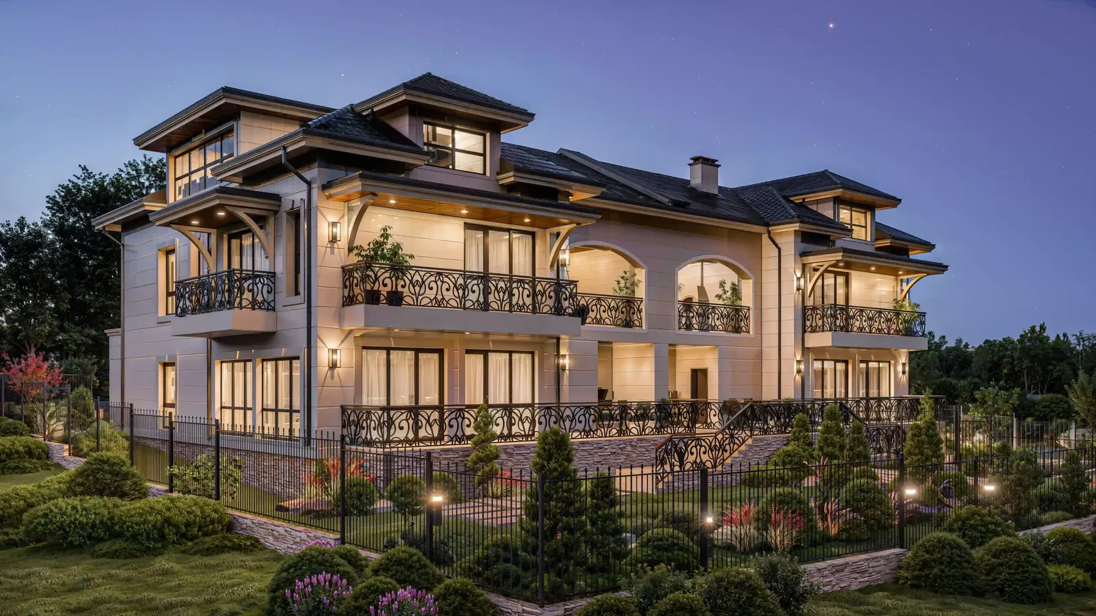 Classic-style semi-detached house, Dolna Vereya