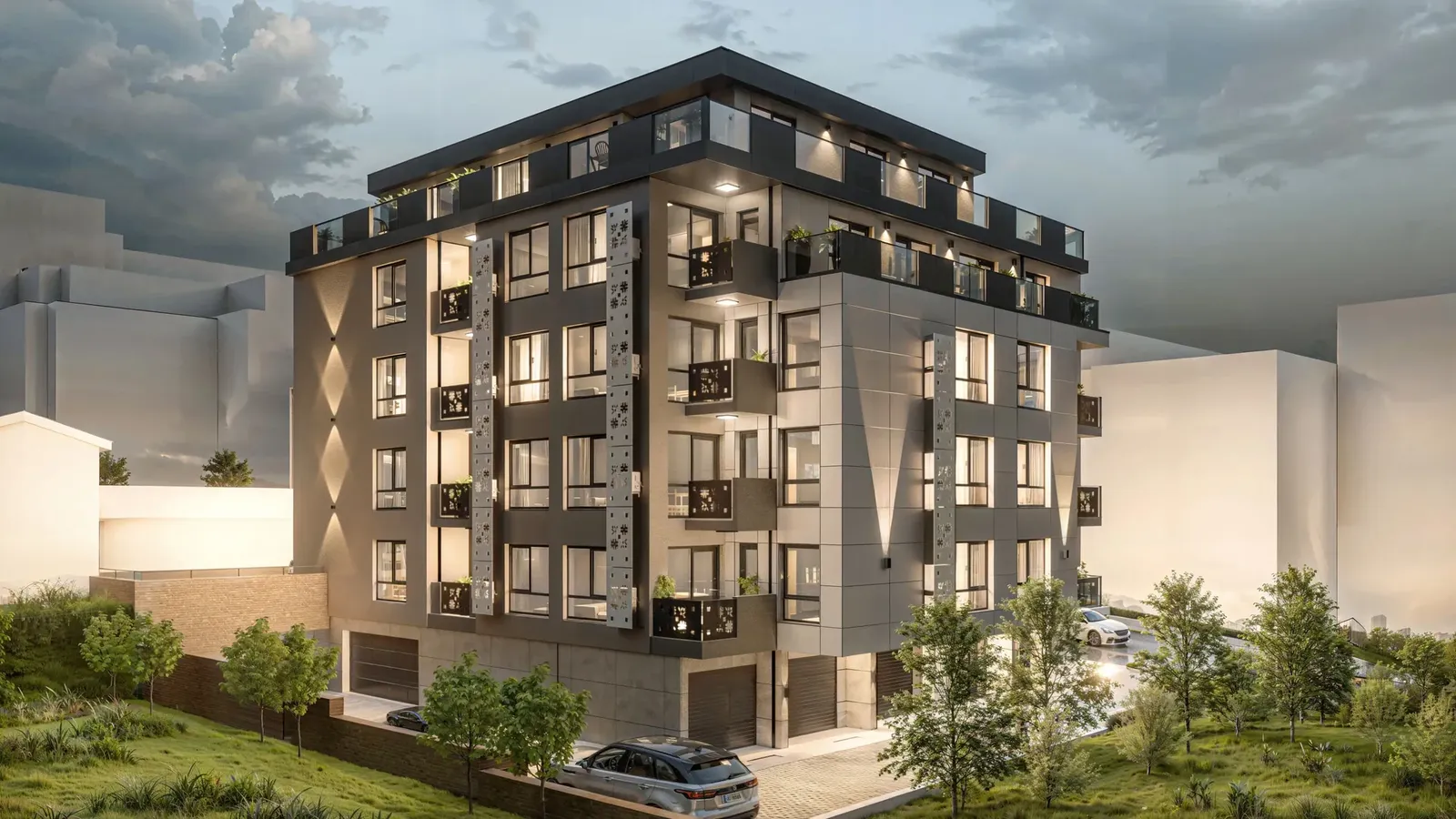 Residential building with a classic look, Stara Zagora