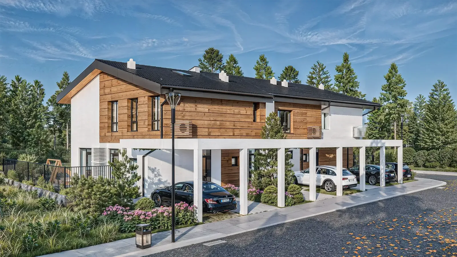 Terraced house with three homes, Kostinbrod