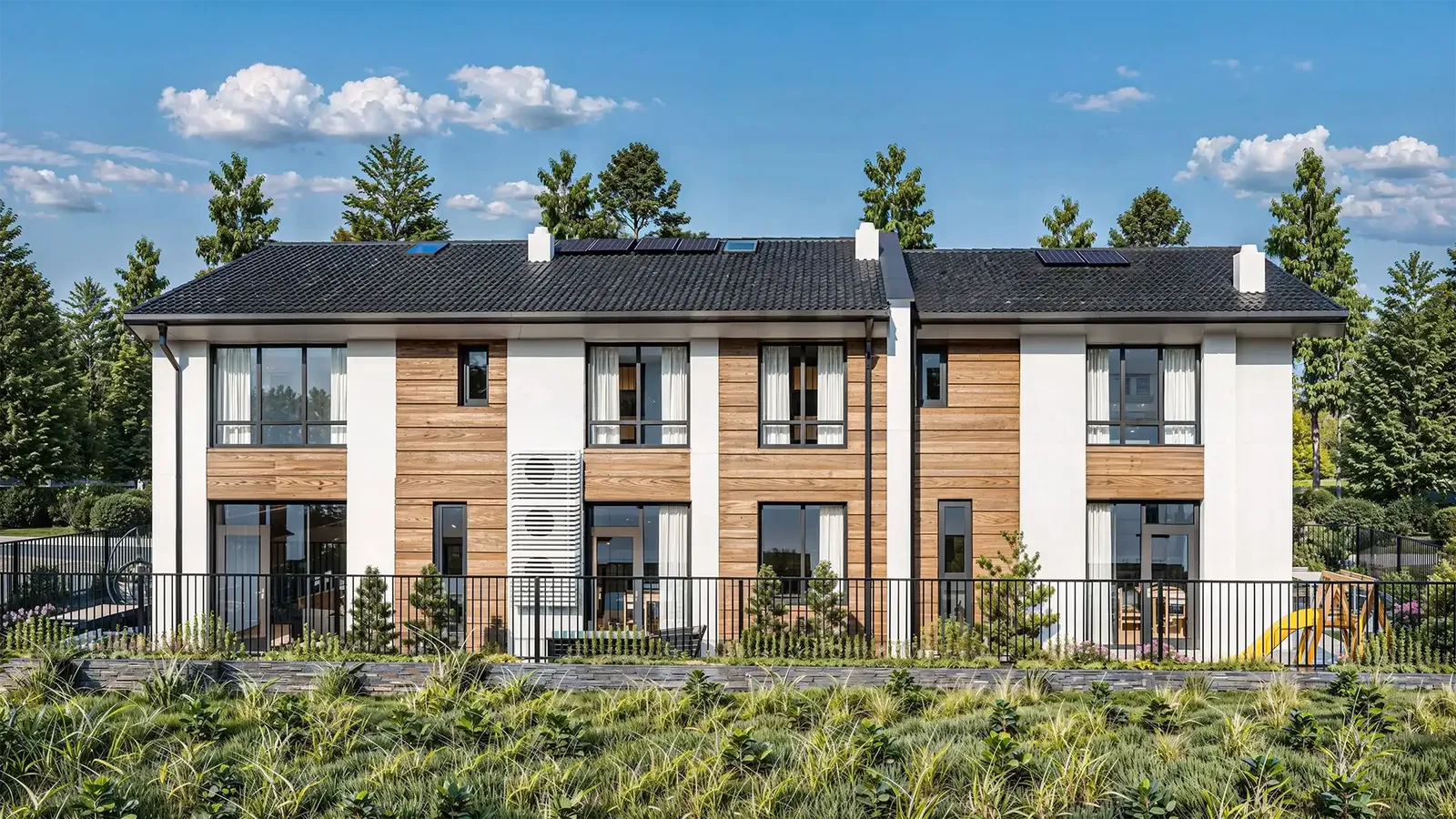 Terraced house with three homes, Kostinbrod
