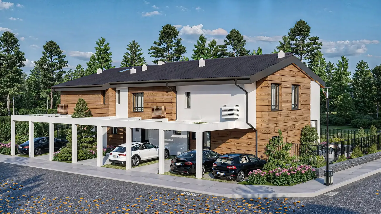 Terraced house with three homes, Kostinbrod