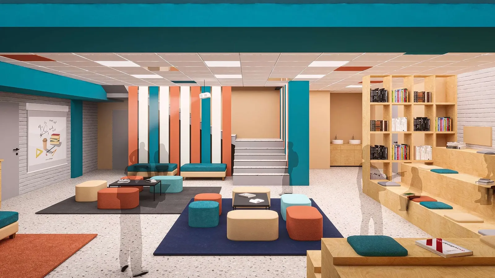 School interior, Stara Zagora