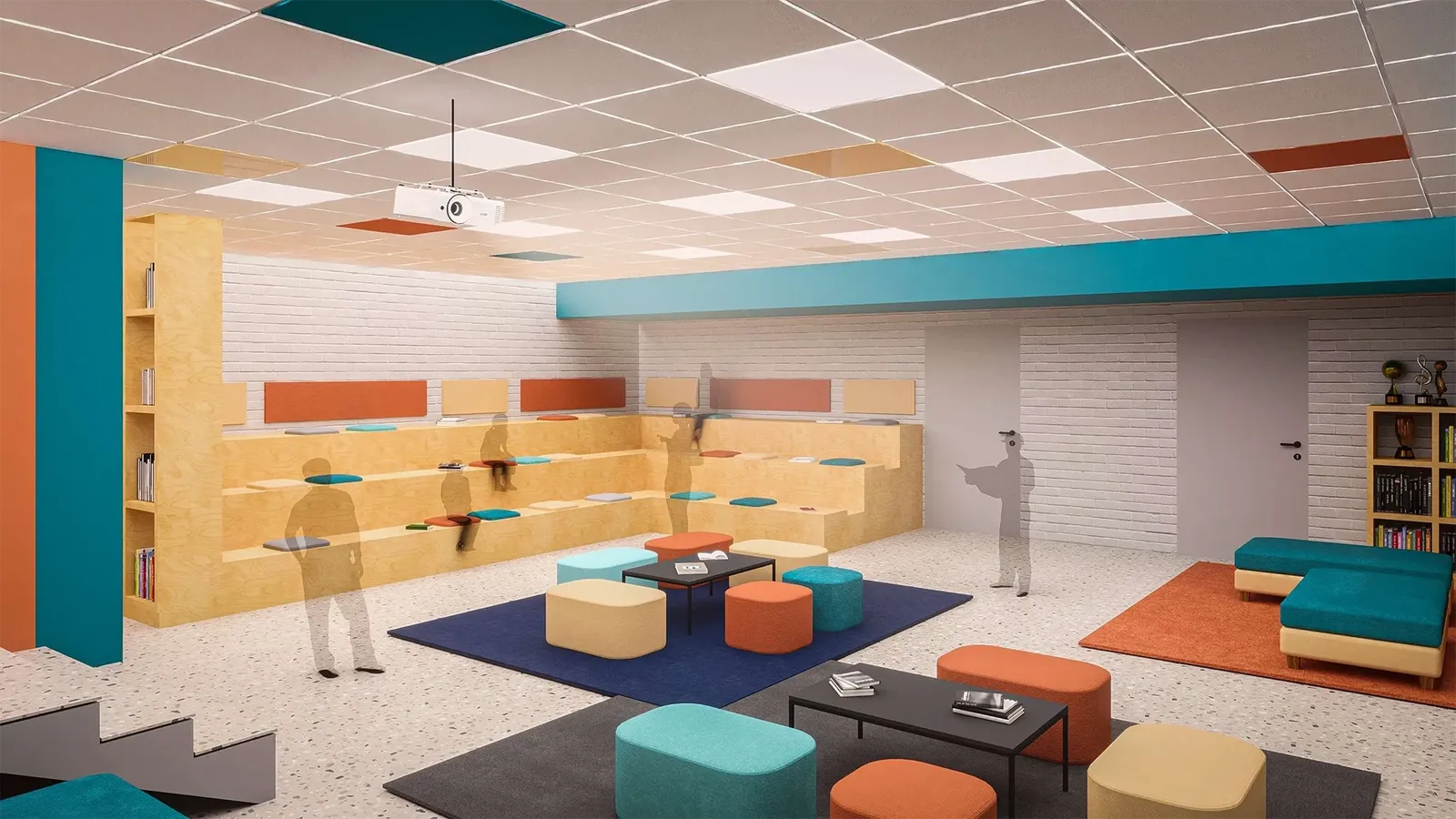 School interior, Stara Zagora
