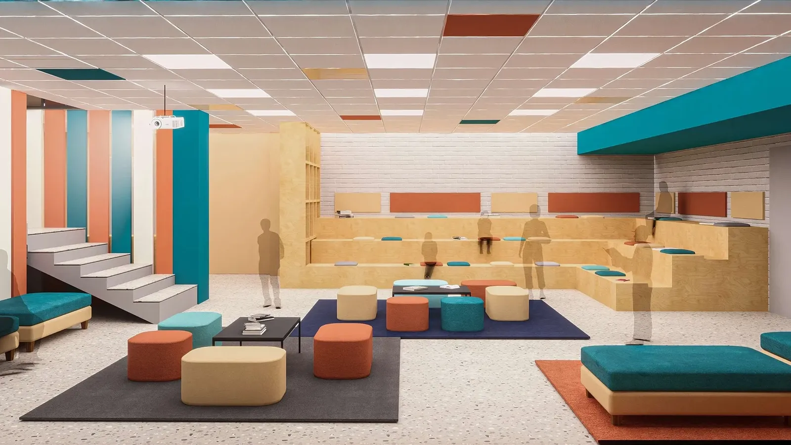 School interior, Stara Zagora